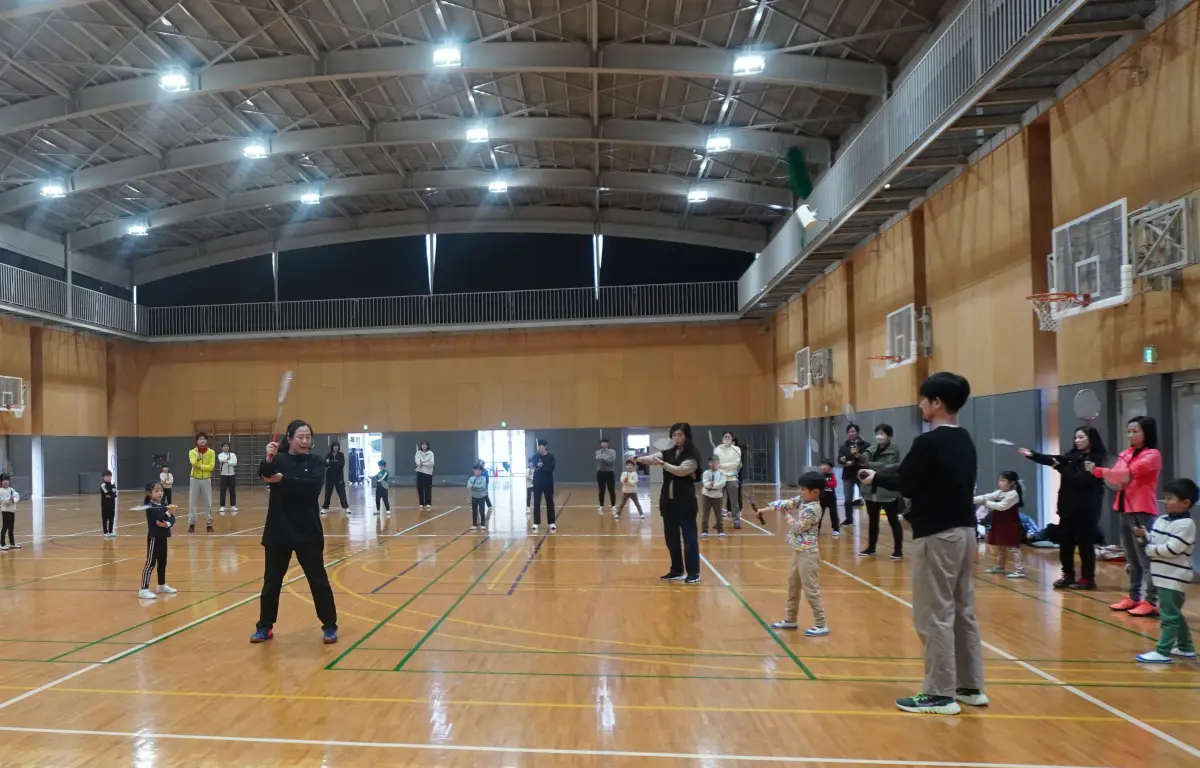 親子バトミントン教室